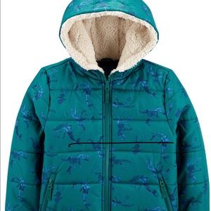 Osh Kosh Dinosaur Puffer Jacket